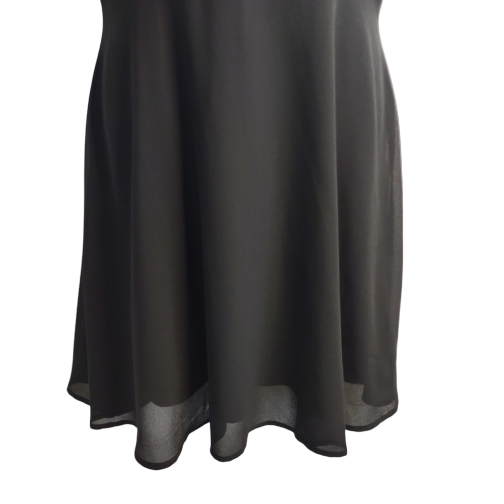 Miami Women's Black Sequined Sleeveless Knee Length Dress Size M - Picture 4 of 7